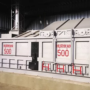 Установка по утилизации отходов HURIKAN 500