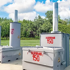 Оборудование для утилизации промышленных отходов HURIKAN 150