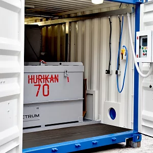 Установка по утилизации отходов HURIKAN 70