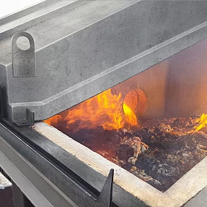 Печь для сжигания древесных отходов HURIKAN 500